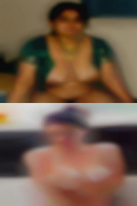 Sexy party girls massaging men.
