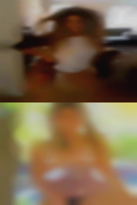 Young/old amateur female on both sides.